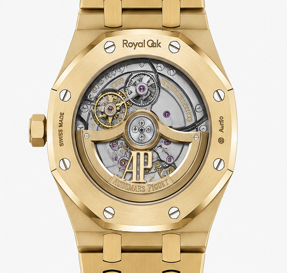 Audemars Piguet Royal Oak Yellow Gold Silver Dial