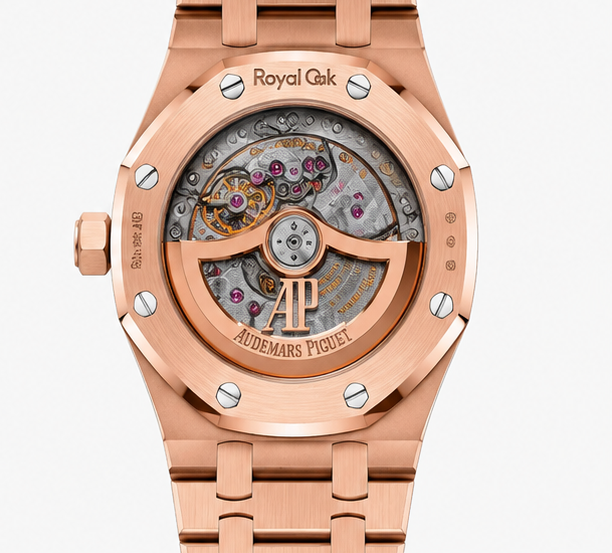 Audemars Piguet Royal Oak Rose Gold Brown Dial