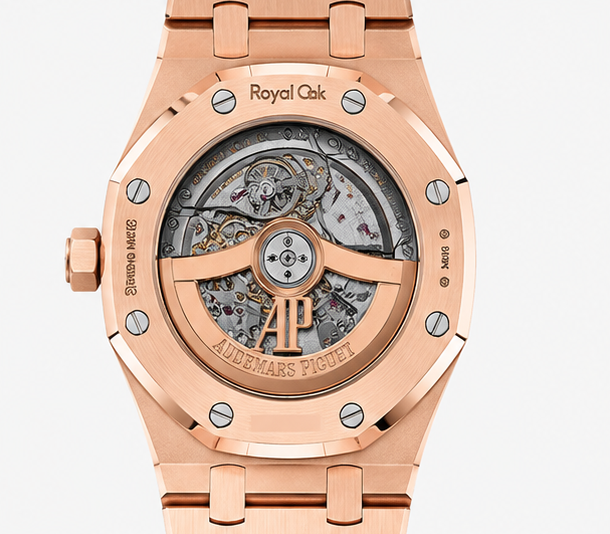 Audemars Piguet Royal Oak Rose Gold Black Dial