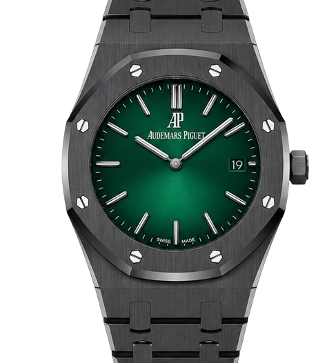 Audemars Piguet Royal Oak Black Ceramic Green Dial