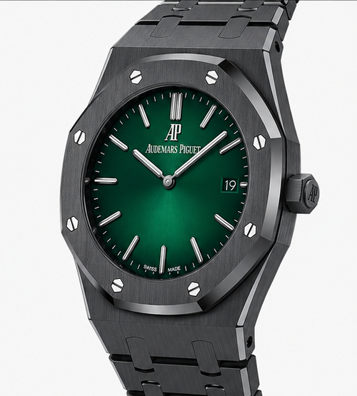 Audemars Piguet Royal Oak Black Ceramic Green Dial