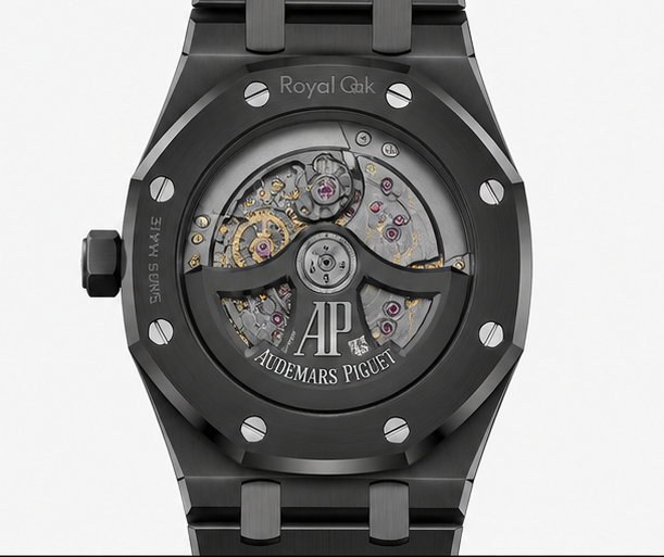 Audemars Piguet Royal Oak Black Ceramic Navy Blue Dial