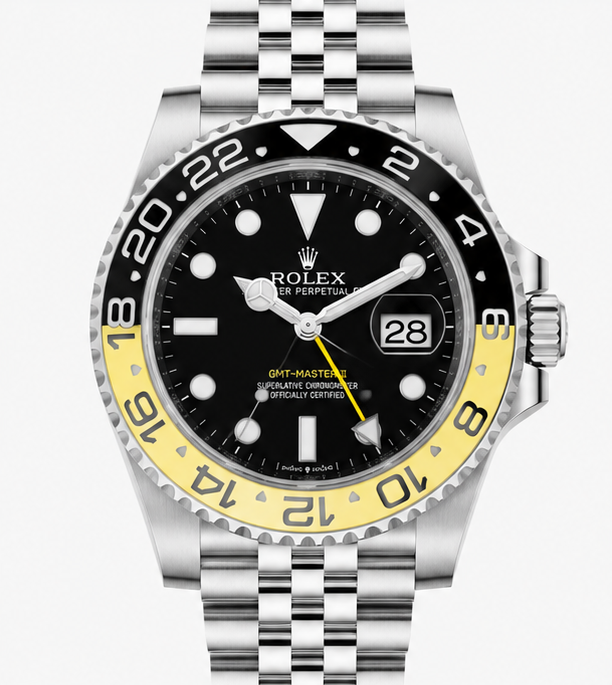 Rolex GMT-Master II Black and Yellow Bezel