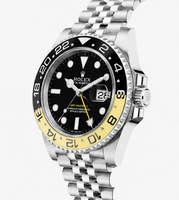 Rolex GMT-Master II Black and Yellow Bezel