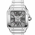 Cartier Santos de Cartier Skeleton ADLC Black Edition