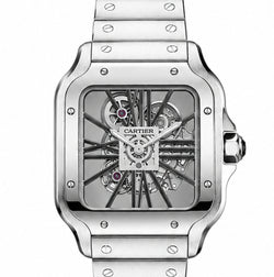 Cartier Santos de Cartier Skeleton ADLC Black Edition