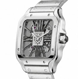 Cartier Santos de Cartier Skeleton ADLC Black Edition