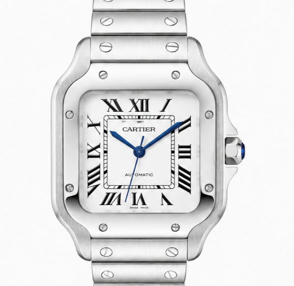 Cartier Santos Automatic Stainless Steel Watch