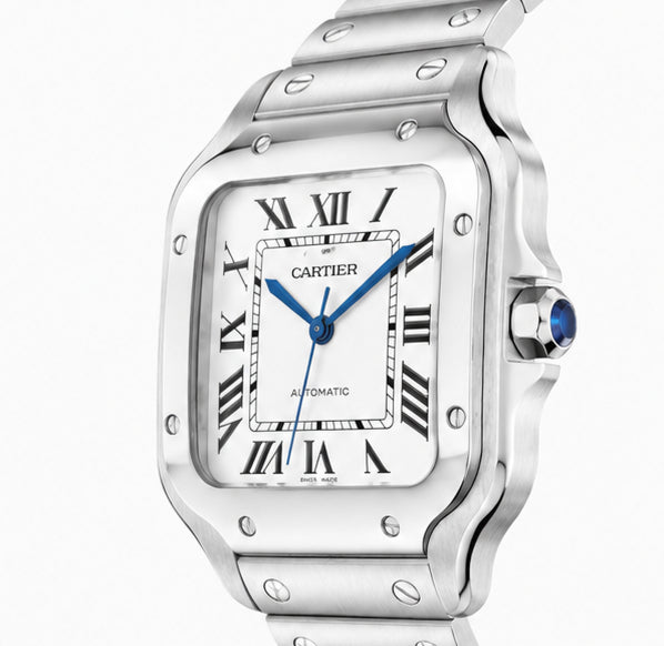 Cartier Santos Automatic Stainless Steel Watch