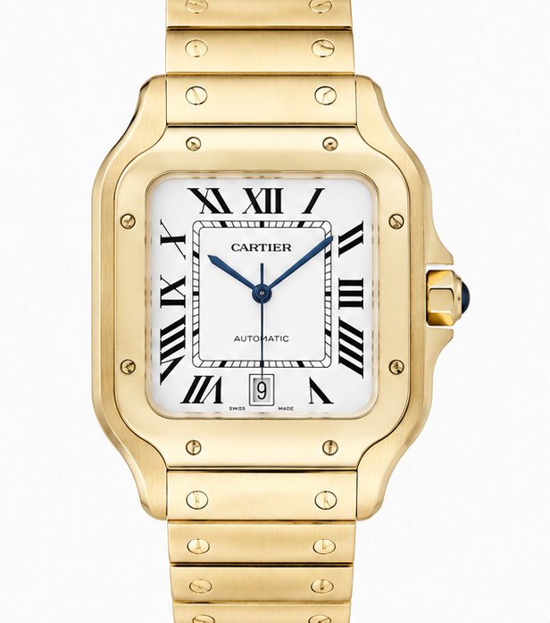Cartier Santos de Cartier Yellow Gold Automatic
