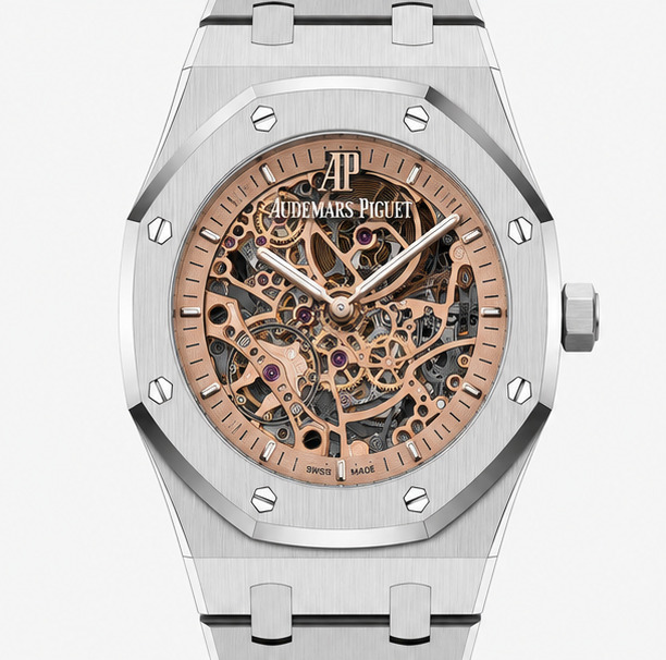 Audemars Piguet Royal Oak Double Balance Wheel Openworked Pink Gold