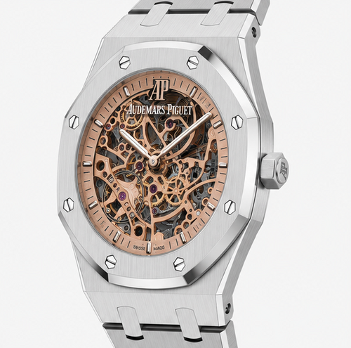 Audemars Piguet Royal Oak Double Balance Wheel Openworked Pink Gold