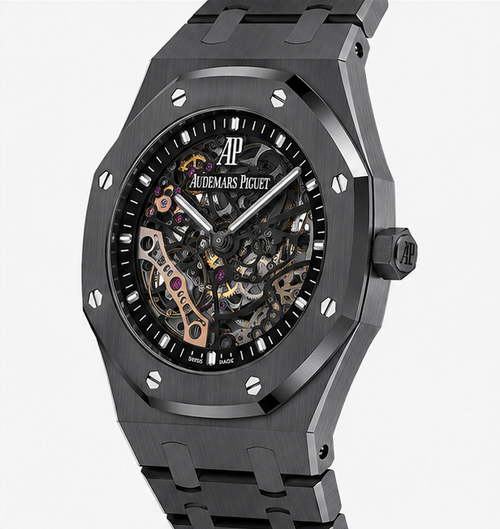 Audemars Piguet Royal Oak Double Balance Wheel Openworked Black Ceramic